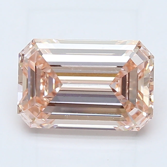 1.91 Carat Emerald Lab Diamond with  Cut Diamond in 14KT  view 1
