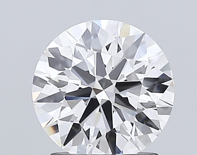 1.68 Carat Round Lab Diamond with  Cut Diamond in 14KT  view 1
