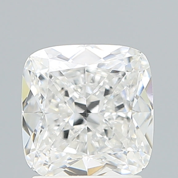 2.07 Carat Cushion Lab Diamond with  Cut Diamond in 14KT  view 1
