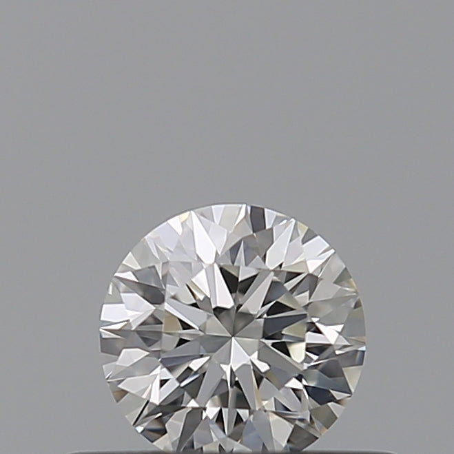 0.33 Carat Round Natural Diamond with  Cut Diamond in 14KT  view 1

