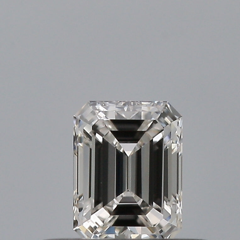 0.31 Carat Emerald Natural Diamond with  Cut Diamond in 14KT  view 1
