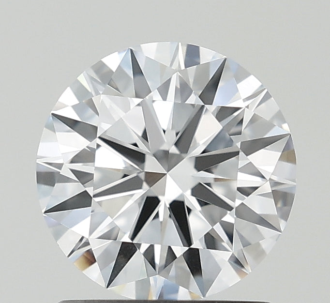 1.03 Carat Round Lab Diamond with  Cut Diamond in 14KT  view 1
