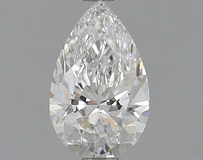 0.9 Carat Pear Lab Diamond with  Cut Diamond in 14KT  view 1
