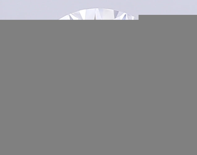 5.02 Carat Round Lab Diamond with  Cut Diamond in 14KT  view 1
