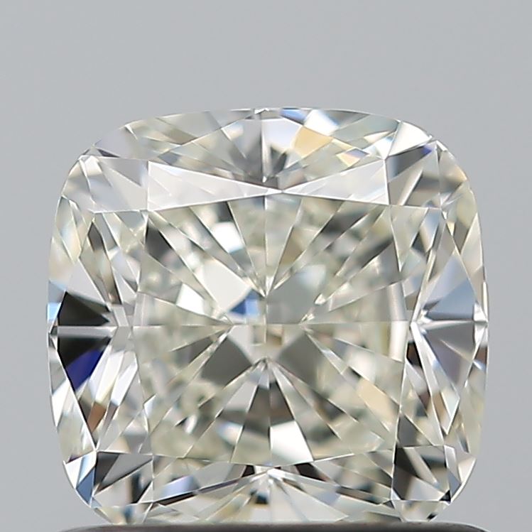 0.91 Carat Cushion Natural Diamond with  Cut Diamond in 14KT  view 1
