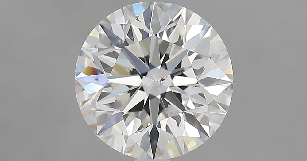 1.5 Carat Round Natural Diamond with  Cut Diamond in 14KT  view 1
