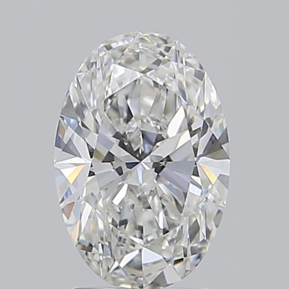 1.87 Carat Oval Lab Diamond with  Cut Diamond in 14KT  view 1
