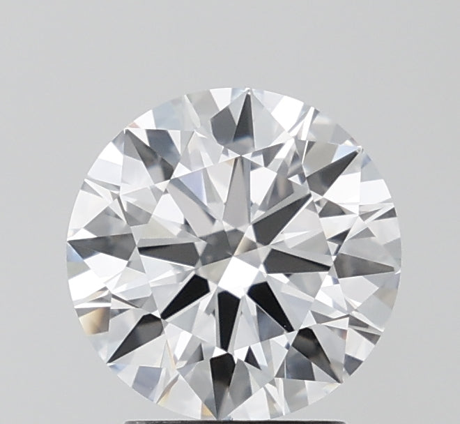 2.02 Carat Round Lab Diamond with  Cut Diamond in 14KT  view 1

