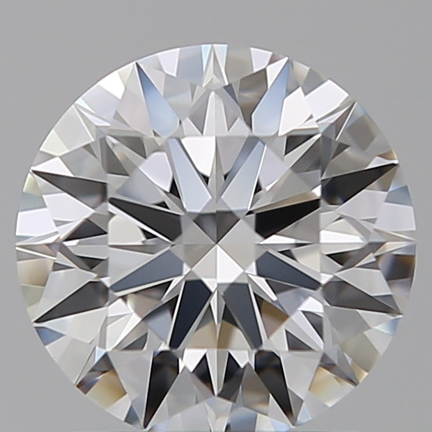 1.28 Carat Round Lab Diamond with  Cut Diamond in 14KT  view 1
