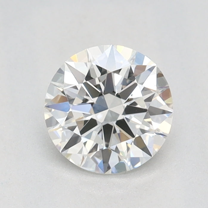 0.5 Carat Round Lab Diamond with  Cut Diamond in 14KT  view 1
