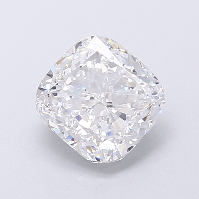 1.81 Carat Cushion Lab Diamond with  Cut Diamond in 14KT  view 1
