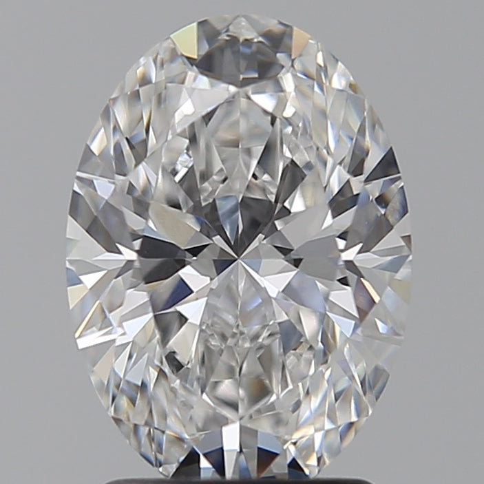 2.0 Carat Oval Lab Diamond with  Cut Diamond in 14KT  view 1
