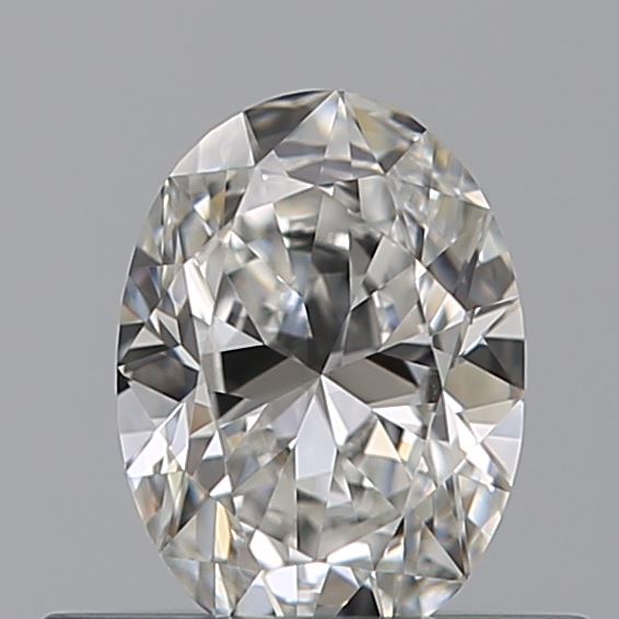 0.37 Carat Oval Natural Diamond with  Cut Diamond in 14KT  view 1
