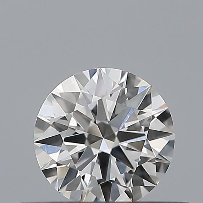 0.3 Carat Round Natural Diamond with  Cut Diamond in 14KT  view 1
