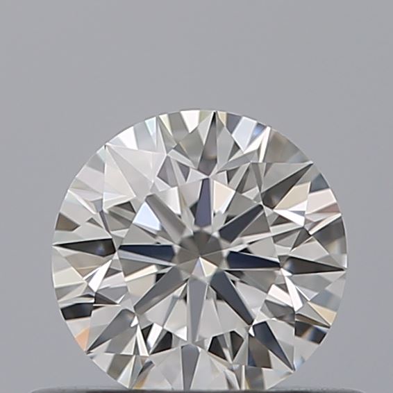0.42 Carat Round Natural Diamond with  Cut Diamond in 14KT  view 1
