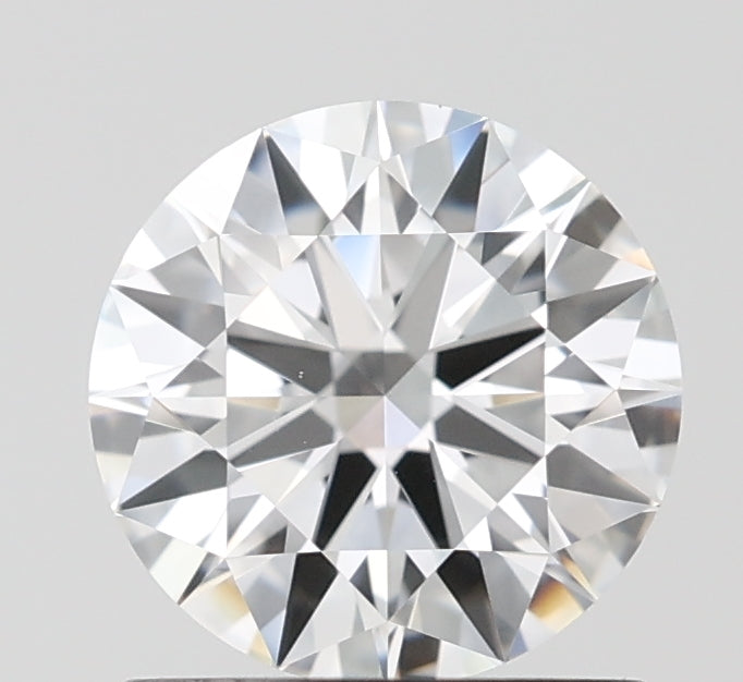 1.05 Carat Round Lab Diamond with  Cut Diamond in 14KT  view 1
