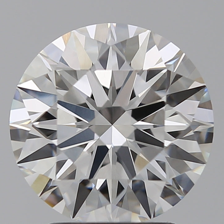 2.54 Carat Round Lab Diamond with  Cut Diamond in 14KT  view 1
