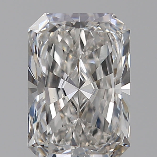 1.02 Carat Radiant Lab Diamond with  Cut Diamond in 14KT  view 1
