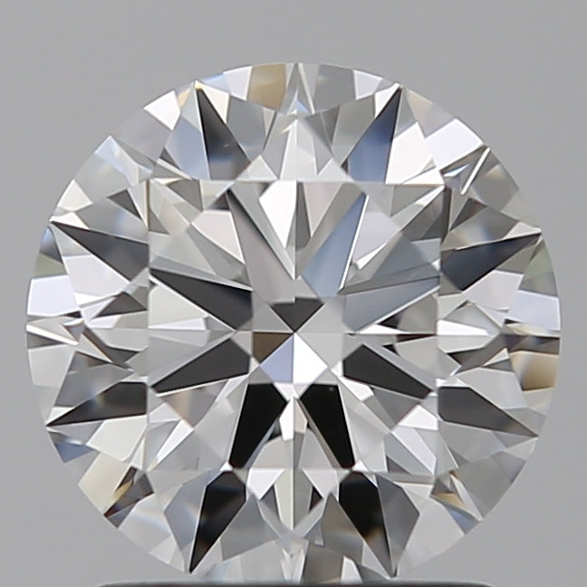 1.51 Carat Round Lab Diamond with  Cut Diamond in 14KT  view 1
