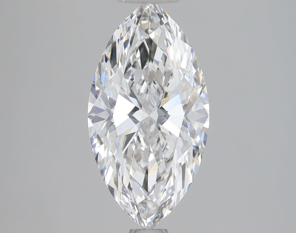 2.09 Carat Marquise Lab Diamond with  Cut Diamond in 14KT  view 1
