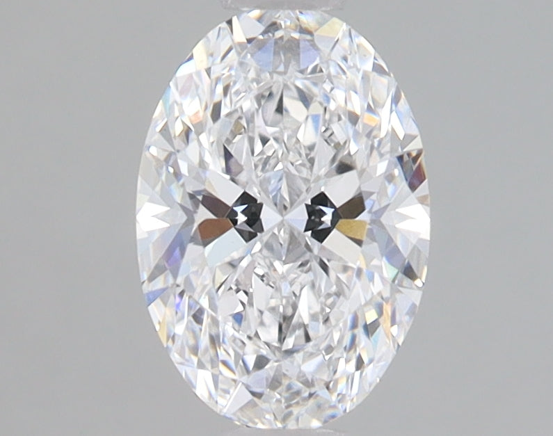 1.16 Carat Oval Lab Diamond with  Cut Diamond in 14KT  view 1
