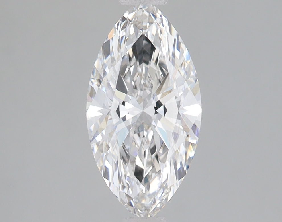 1.16 Carat Marquise Lab Diamond with  Cut Diamond in 14KT  view 1
