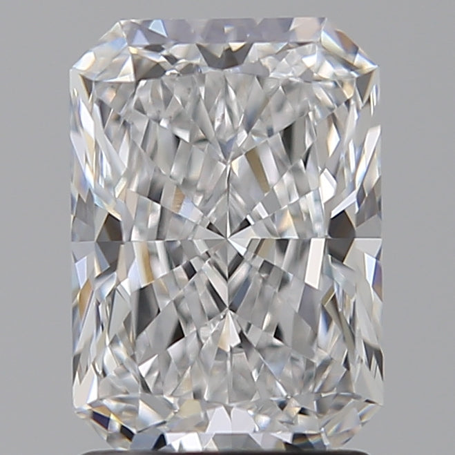 1.75 Carat Radiant Lab Diamond with  Cut Diamond in 14KT  view 1

