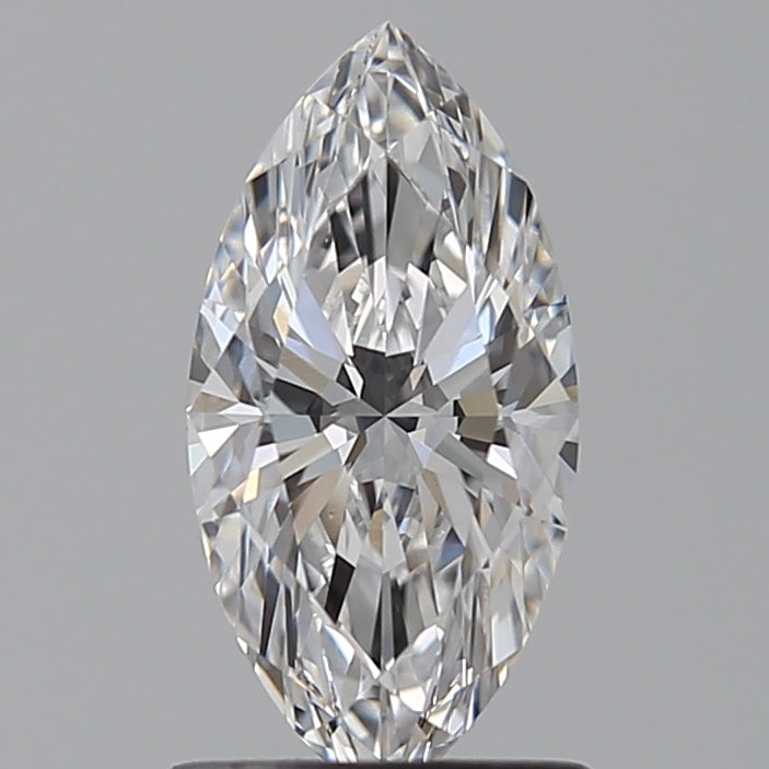 1.01 Carat Marquise Lab Diamond with  Cut Diamond in 14KT  view 1
