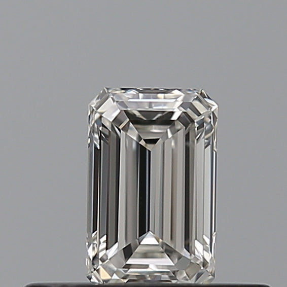 0.3 Carat Emerald Natural Diamond with  Cut Diamond in 14KT  view 1
