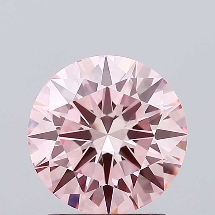 1.45 Carat Round Lab Diamond with  Cut Diamond in 14KT  view 1
