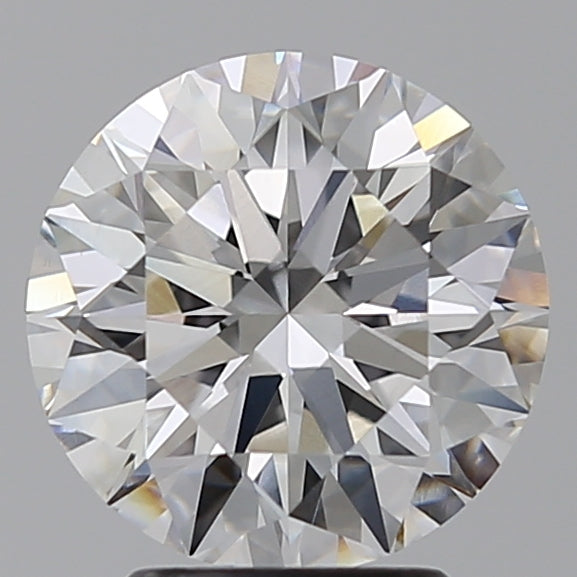 3.1 Carat Round Lab Diamond with  Cut Diamond in 14KT  view 1
