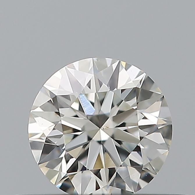 0.31 Carat Round Natural Diamond with  Cut Diamond in 14KT  view 1
