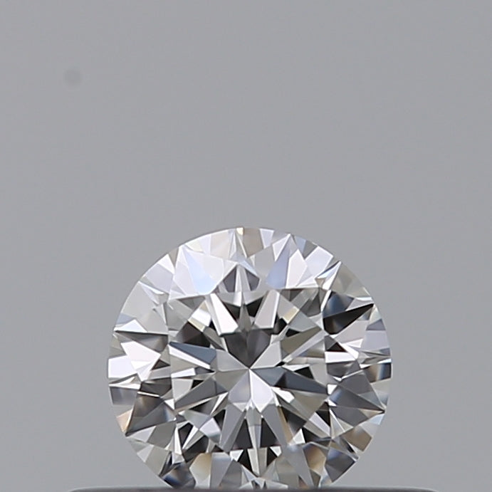 0.25 Carat Round Natural Diamond with  Cut Diamond in 14KT  view 1
