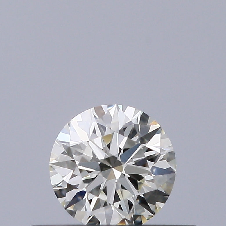 0.3 Carat Round Natural Diamond with  Cut Diamond in 14KT  view 1
