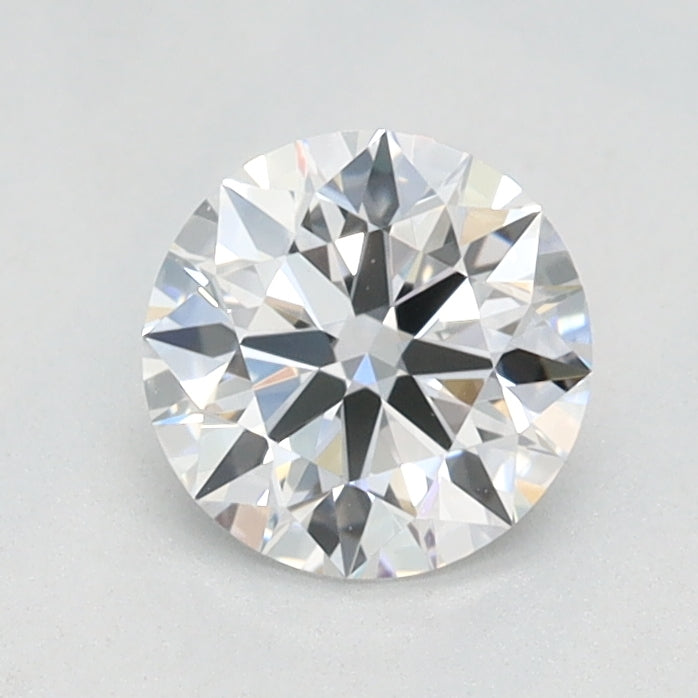 0.59 Carat Round Lab Diamond with  Cut Diamond in 14KT  view 1
