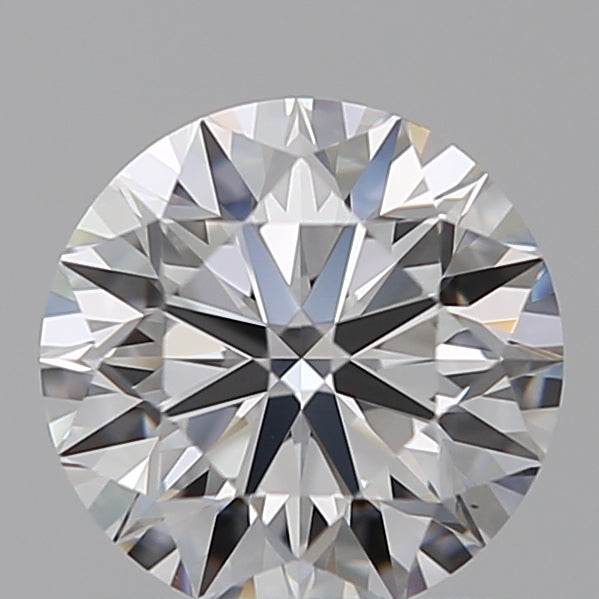 0.9 Carat Round Lab Diamond with  Cut Diamond in 14KT  view 1
