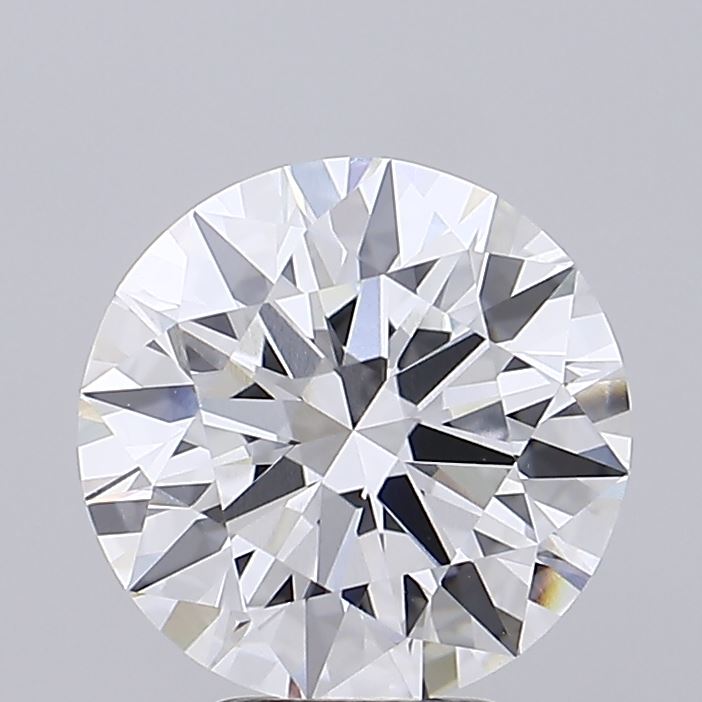 1.47 Carat Round Lab Diamond with  Cut Diamond in 14KT  view 1
