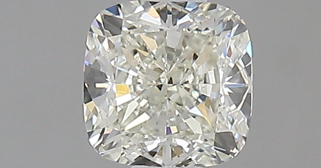 0.5 Carat Cushion Natural Diamond with  Cut Diamond in 14KT  view 1
