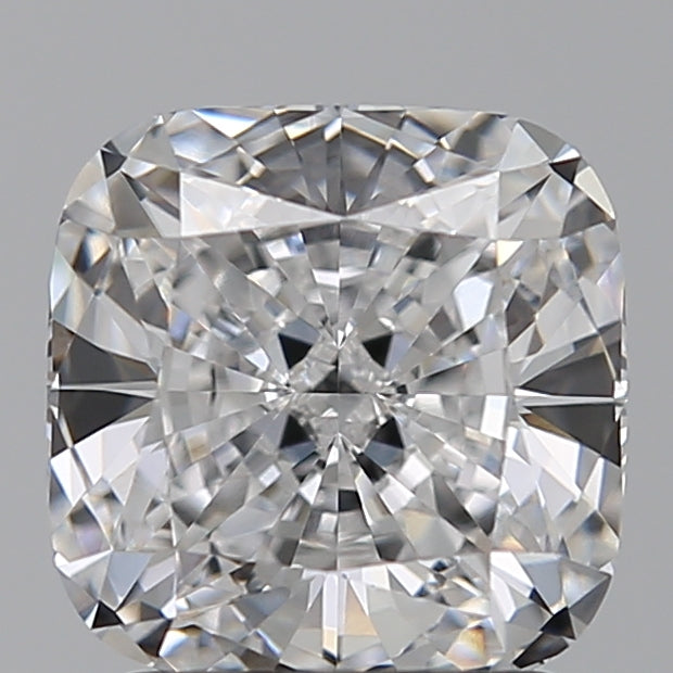 2.01 Carat Cushion Lab Diamond with  Cut Diamond in 14KT  view 1
