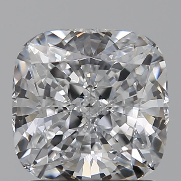 1.57 Carat Cushion Lab Diamond with  Cut Diamond in 14KT  view 1
