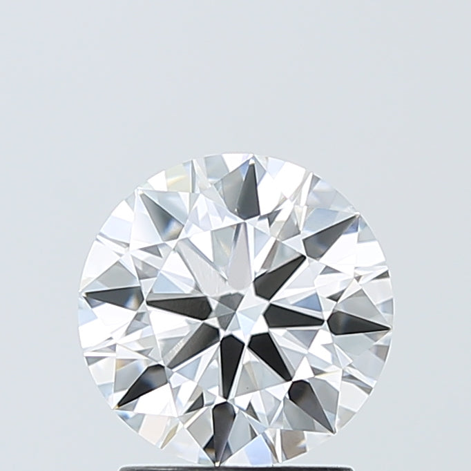 1.9 Carat Round Lab Diamond with  Cut Diamond in 14KT  view 1
