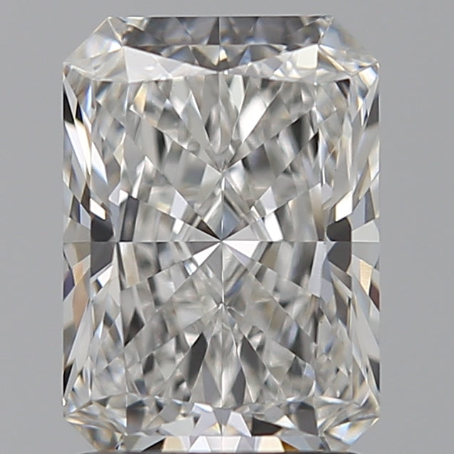 1.79 Carat Radiant Lab Diamond with  Cut Diamond in 14KT  view 1
