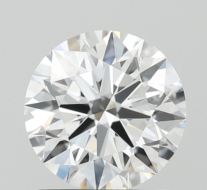 1.26 Carat Round Lab Diamond with  Cut Diamond in 14KT  view 1
