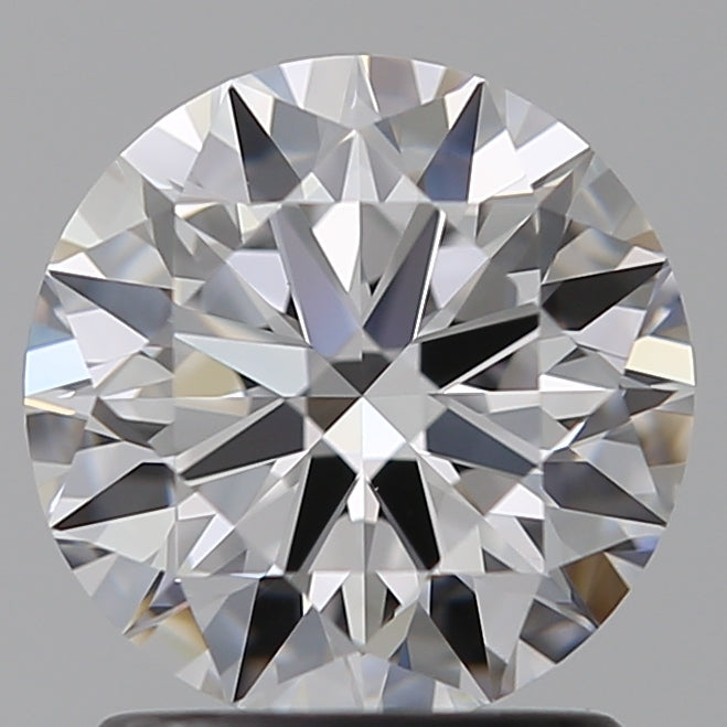 1.5 Carat Round Lab Diamond with  Cut Diamond in 14KT  view 1
