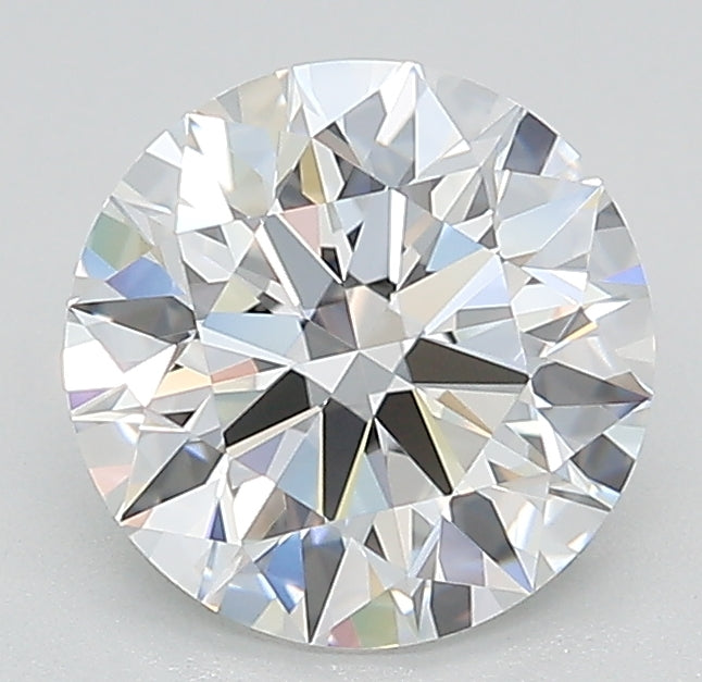 2.0 Carat Round Lab Diamond with  Cut Diamond in 14KT  view 1
