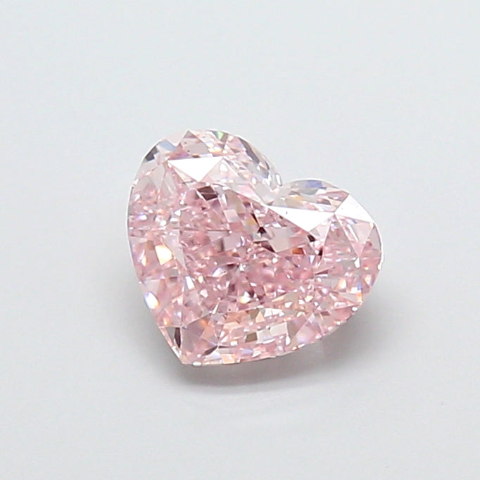 1.52 Carat Heart Lab Diamond with  Cut Diamond in 14KT  view 1
