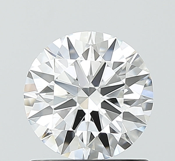 1.0 Carat Round Lab Diamond with  Cut Diamond in 14KT  view 1
