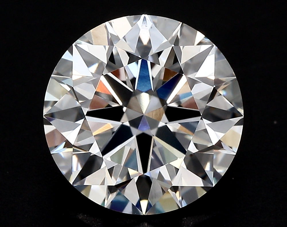 1.86 Carat Round Lab Diamond with  Cut Diamond in 14KT  view 1
