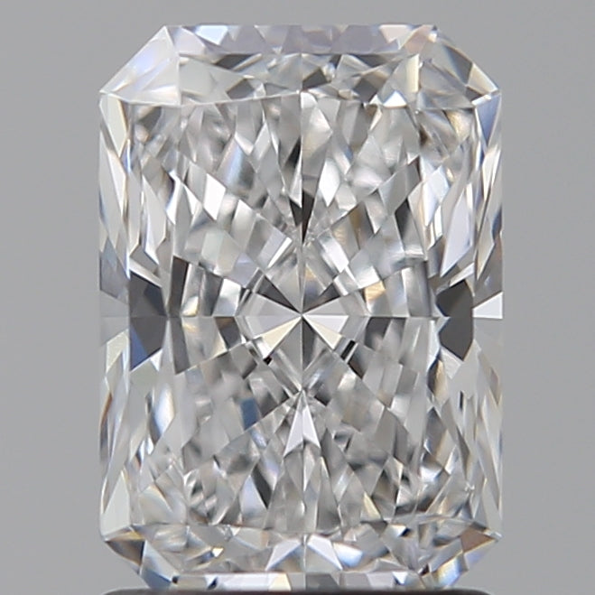 1.53 Carat Radiant Lab Diamond with  Cut Diamond in 14KT  view 1
