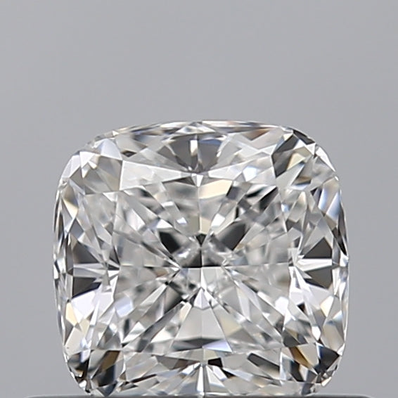 0.6 Carat Cushion Natural Diamond with  Cut Diamond in 14KT  view 1
